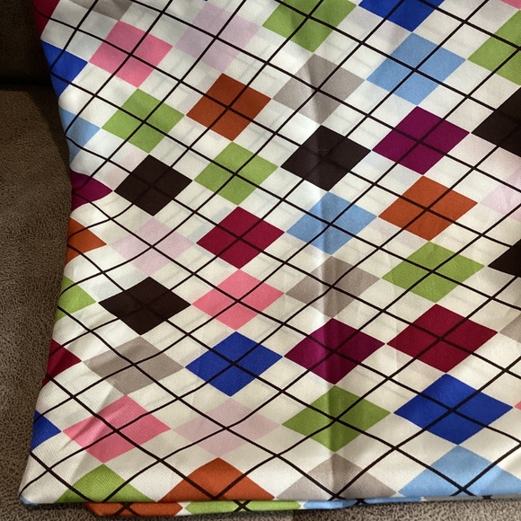 Lands End Silk scarf New condition - Picture 6 of 6